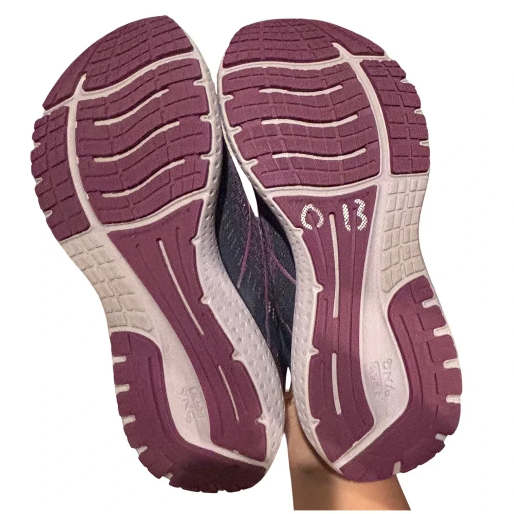 Brooks Glycerin 19 Womens Running Shoes Purple Black 1203431B572 Size 8.5 B